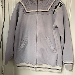 Y2K Sean John Ribbed Gray Jacket size M